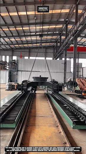 Crawler Transport Tool Moves Heavy Loads Safely Best for industry #tool