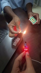 Flame Detection using Flame Sensor Controlled by Arduino Uno #shorts