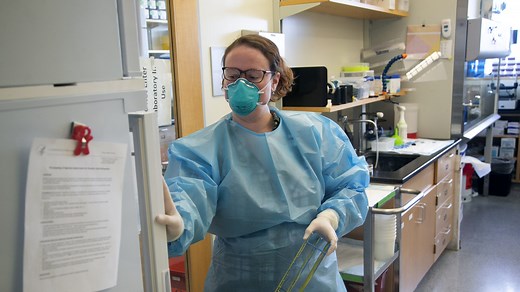 A look inside at the Arizona Department of Health Services lab testing for COVID-19