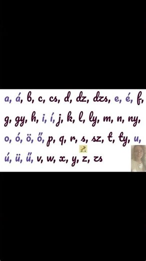 Learn the Hungarian Alphabet | Vowels and Consonants Pronunciation - from "o" to "ty" #ytshorts