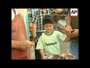 Israel - Yom Kippur ritual: Kaparot