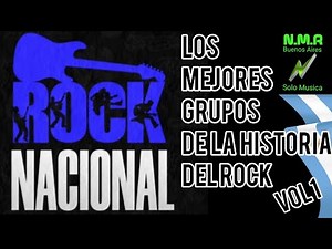 LOS MEJORES GRUPOS DEL ROCK NACIONAL ARGENTINO VOL 1. Música N.M.R Buenos Aires Argentina.