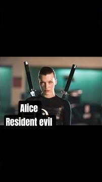 Alice through the years 🤨 | Milla jovovich | Resident Evil 🤩#shorts