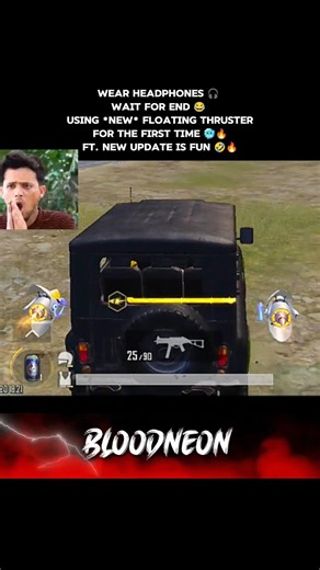 USING *NEW* FLOATING THRUSTER FIRST TIME 🥶🔥 #bgmi #shorts #pubg #pubgmnextstarprogram #pubgm2026h1