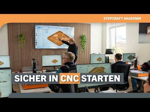 Der einfache Weg zum sicheren CNC-Einstieg | STEPCRAFT Akademie