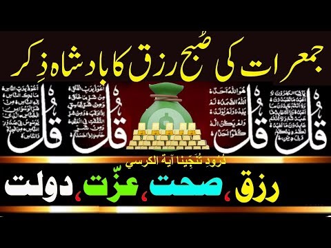 SUBHA Ka Behtreen Zikir | Morning ZikirFor Rizq & Money | Wusat e Rizq Ka Zikir |Islamic Pedia TV.