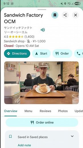 Exploring famous restaurants on Google Maps in Japan