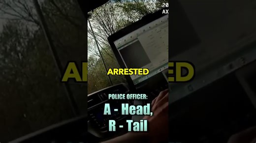 When officers flipped a coin to decide an arrest