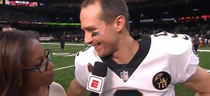 Drew Brees Breaks Record, But His Post-Game Interview Is Even More Inspiring