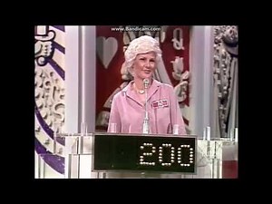 Card Sharks Pat at Money Cards October 2, 1978 Part 1