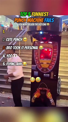 Top 5 Funniest Punching Bag Machine #funnyshorts #punching
