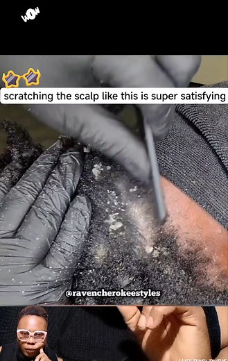 26K views · 113 reactions | scratching the scalp like this is super satisfying. A huge shout-out to the stylist in this video! Your technique is amazing, and watching it is pure satisfaction!  #usa #usareels #canada #germany #uk | Unfiltered Truths | Facebook