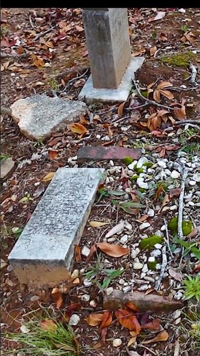 Eerie Graves of Children at Haunted Graveyard 👻 #Shorts