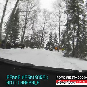 Pekka Keski-Korsu ja Antti Haapala piiskasivat korkealta soivan Fiesta S2000:n SM5-luokan voittovauhtiin 👊 #rallism #korsuracing #riihimäkiralli | Ralli SM