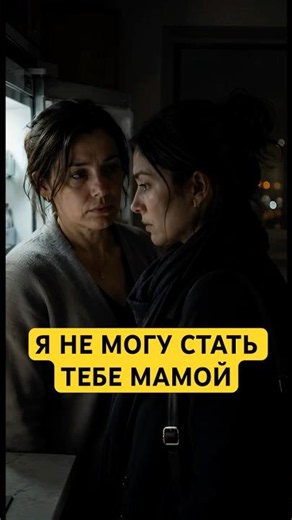 Мам… я не могу стать тебе мамой