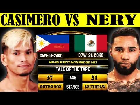 [2026] JOHN RIEL CASIMERO vs LUIS NERY - WBA GOLD SUPERBANTAMWEIGHT BELT! Full Fight Highlights!