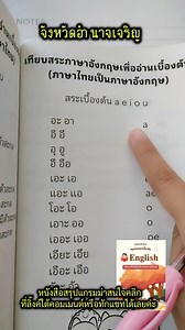 เขียนชื่อจังหวัดเป็นภาษาอังกฤษหลักการเทียบภาษาไทยเป็นอังกฤษ คลิปยาว เข้าใจอย่าลืมกดแชร์ไปให้ลูกๆหลานๆ ดูนะคะ ^^ | Englishbywila