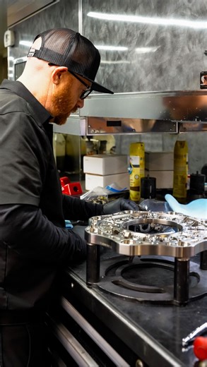 The guys are hard at work getting the top fuel dragster ready for Gainesville 💥🐊 | Tony Stewart Racing Nitro