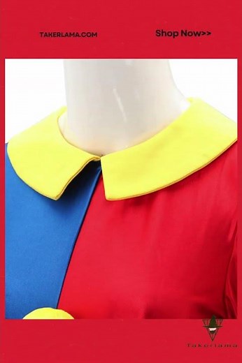 #Takerlama The Amazing Digital Circus Pomni Cosplay Costume Adults $59.9 #theamazingdigitalcircus