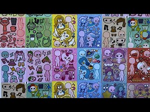 Sprunki Dress-Up Stickers – Mix & Match Fun☃️💖