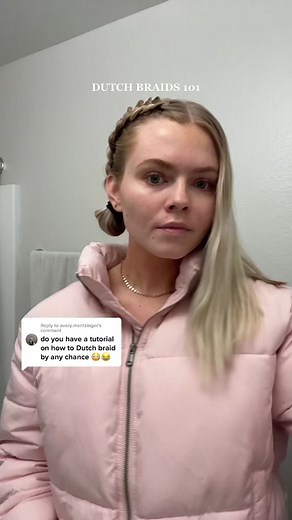 Easy Dutch Braid Tutorial for Short Hair