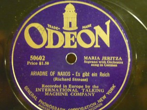 Maria Jeritza, Richard Strauss - Ariadne Of Naxos - Es Gibt Ein Reich