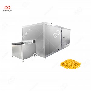 [Hot Item] Fully Automatic Commercial Freezer Frozen Sweet Corn Processing Line IQF Tunnel Freezer