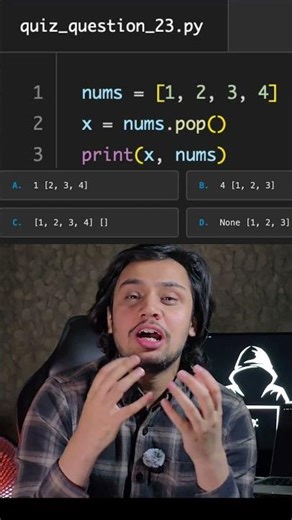 pop() || Python Simplified