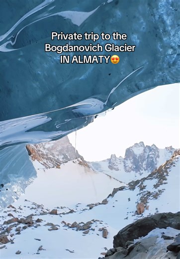 Explore Bogdanovich Glacier with Almaty Nomads