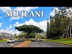 Driving in Mililani, Hawaii 4K 🚗 | Scenic Oahu Drive & Relaxing Hawaii Road Trip