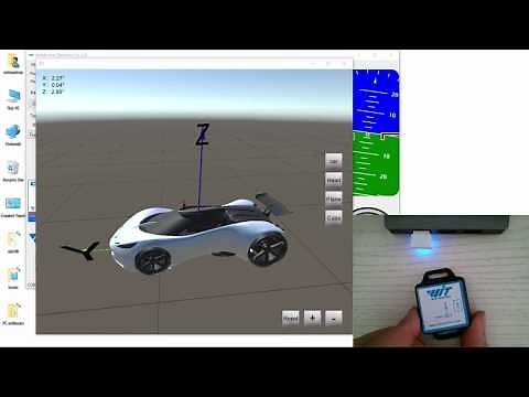 WT901BLECL PC Connection Instructions Video with old software (included adapter connection)