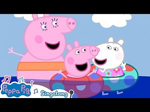 Row Row Row Your Boat | 🎤 Peppa Pig Song 🎶 | Nursery Rhymes | Peppa Pig Music Official 🐷