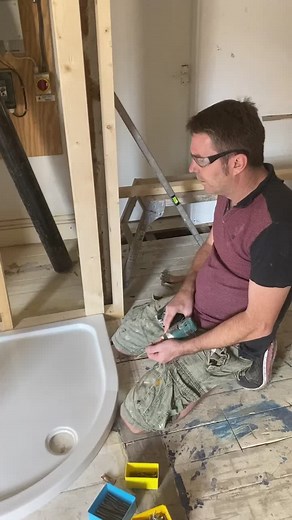 1/8/20. V2 #Plumbing#Home #DIY #Building #Bathrooms #Kitchens top bedroom strip out conversion timber frame for bathroom