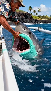 8.2K views · 48 reactions | Elder Man Saves Sea Lion Pup From Shark Attack! #animals #rescue | Vu Family | Facebook