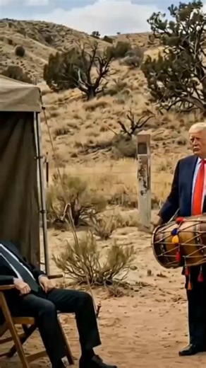 trump beat the dhol and Putin stand up and do dancing on dhol funny scene 😂 #comedy