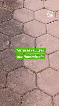 Terrasse reinigen: 4 Hausmittel, die wirklich helfen könne | 24Garten