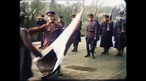 Irish and British Generals salute each other... British troops leave Dublin for the last time December 1922.. Colourised 1922 footage (by Rob Cross) featuring Gen Mulcahy hoisting the Irish flag and Gen Macready taking the final salute as British Troops leave Dublin for the last time on the creation of the Irish Free State following the Irish War of Independence. Unfortunately, for many the war was not over, unhappy with the compromise of dominion status for the Irish Free State, and the divisio