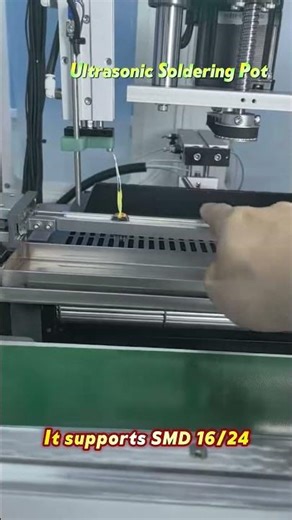 Multi-product universal automatic soldering machine features dual high & low temperature soldering