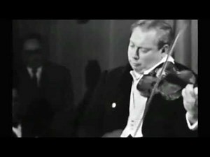 Isaac Stern - Bach Sonata No. 1 in G minor, BWV 1001 Fugue
