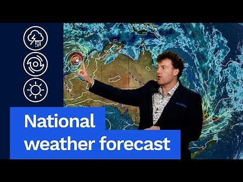 National Weather Forecast: Narelle moves west, storms pepper the south-east