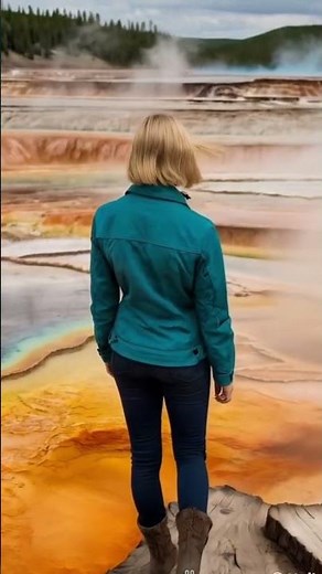Grand Prismatic Spring – A Breathtaking Journey Through Wyoming’s Geothermal Wonder