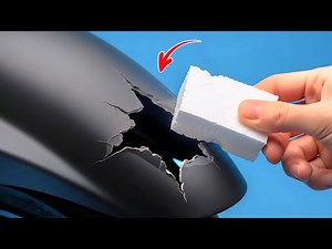 Easy Way To Repair Plastic Bumper That Not Many People Know!