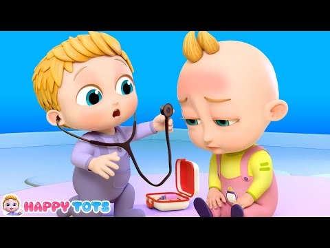 Baby Got Sick | Boo Boo Song + More Nursery Rhymes & Kids Songs | Happy Tots