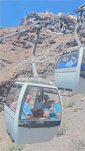 SANTORINI | FIRA | CABLE CAR | TO | CRUISE SHIP | PORT |