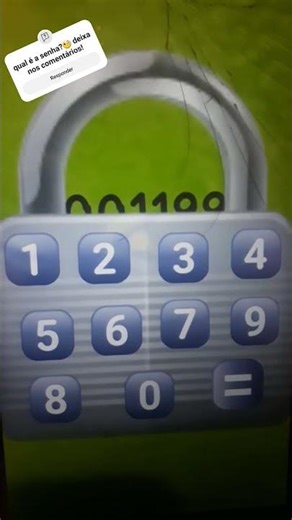 duvido vcs adivinhar aqual é a senha?🧐 deixa noscomentários!