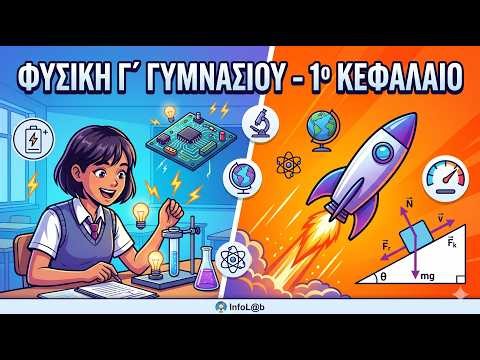 ΦΥΣΙΚΗ Γ' ΓΥΜΝΑΣΙΟΥ 1ο ΚΕΦΑΛΑΙΟ - ΗΛΕΚΤΡΙΚΗ ΔΥΝΑΜΗ ΚΑΙ ΦΟΡΤΙΟ | InfoLab #φυσικη #infolab