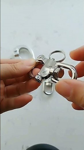 Swivel Eye Snap Shackle Quick Release - Marine 316 Stainless Steel