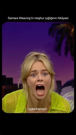 Samara Weaving'in Meşhur Çığlığı