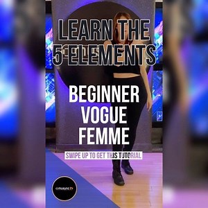 DO YOU WANNA LEARN the 5 ELEMENTS of VOGUE FEMME? 🤩 . . ARE YOU A BEGINNER VOGUER?💃🏼🕺🏻 . . Here is a tutorial for you to learn the basics of the 5 elements of Vogue femme! . . Click the link in Bio and Learn More 🤩😍 . . Music by @official_phoenixred 💥 #learn #beginner #voguefemme #howtovogue #doloresninja #ballroom #musynctv @musynctv | Dolores NINJA