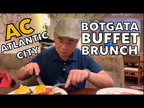 Borgata Buffet Brunch, Atlantic City, New Jersey.
